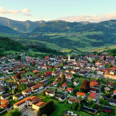 Ferienwohnung Heller Oberstaufen Exterior foto
