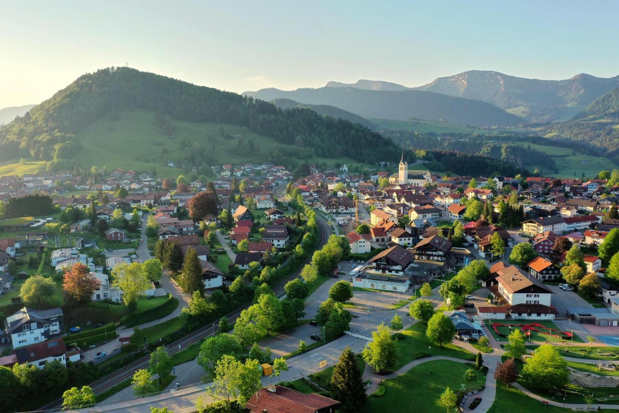 Ferienwohnung Heller Oberstaufen Exterior foto