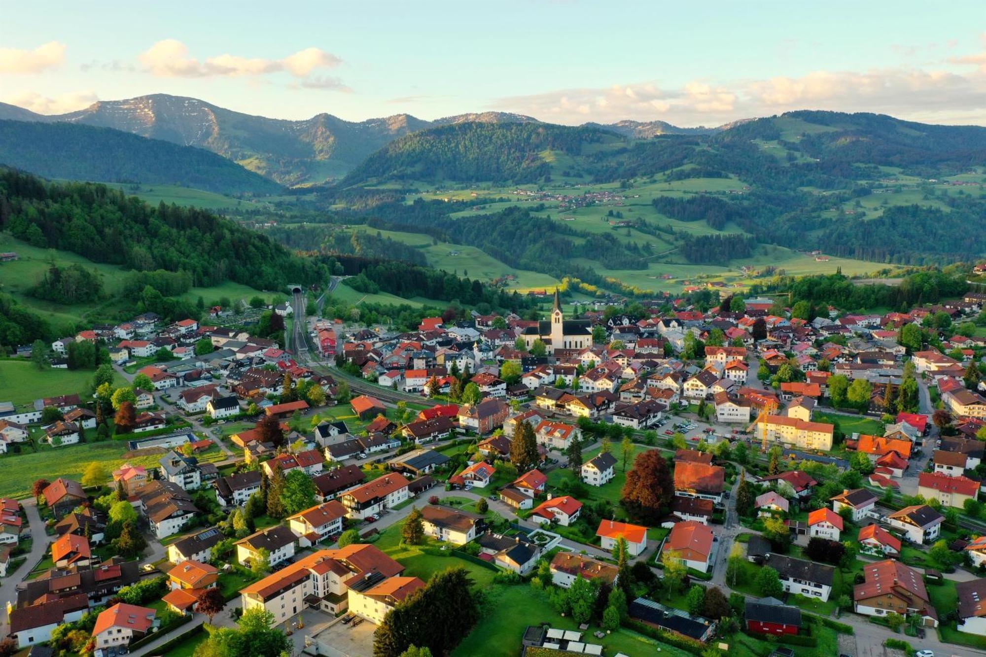 Ferienwohnung Heller Oberstaufen Exterior foto