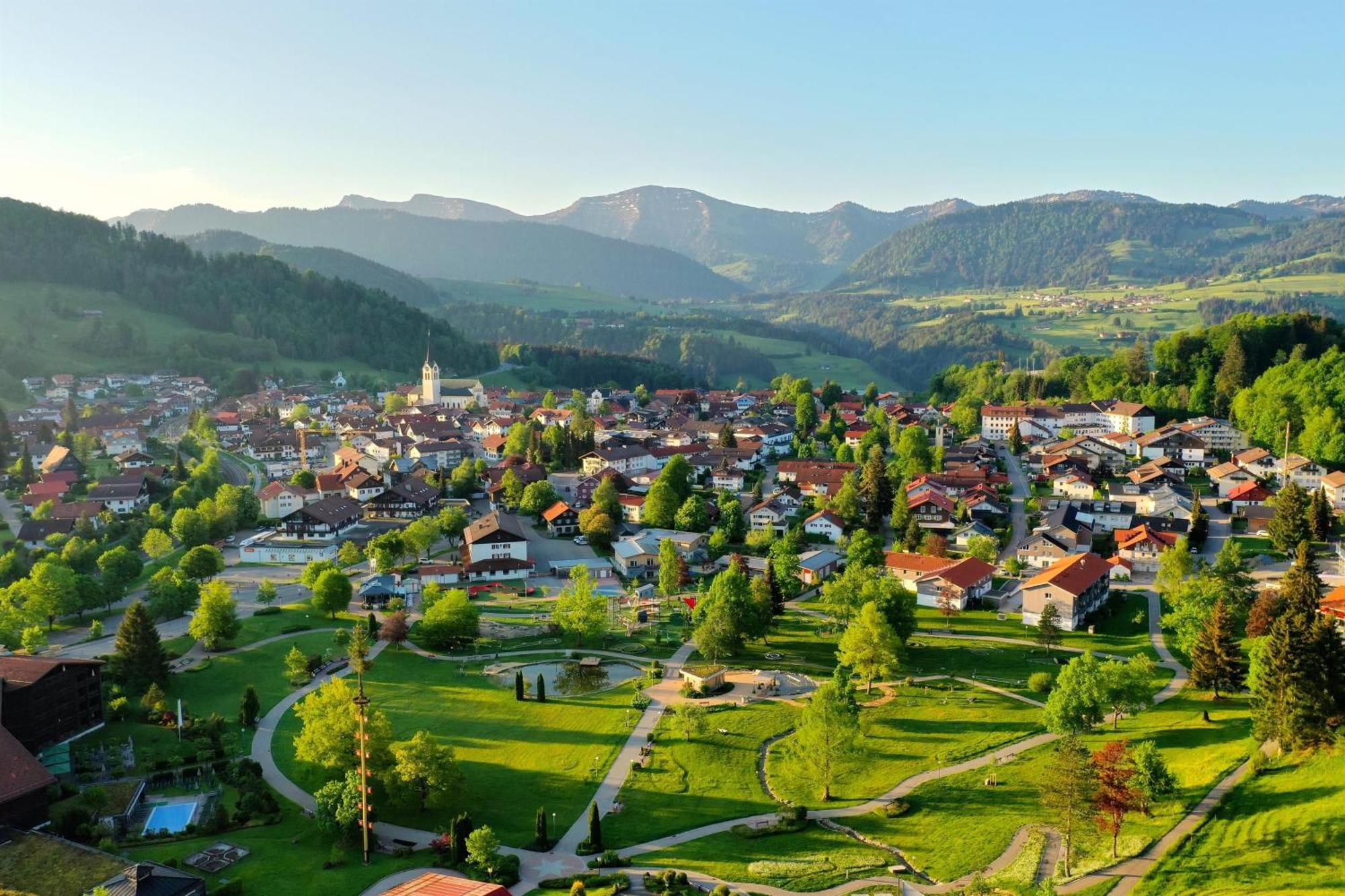 Ferienwohnung Heller Oberstaufen Exterior foto